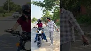 Ride a bike per feet = 100₹ #youtubeshorts #greatchallenge #ytshorts #viral #chellenge