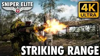 Sniper Elite Resistance  - DLC Striking Range Mission - Gameplay Open Battle [ 4K Ultra Graphics ]
