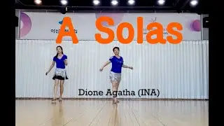 A Solas Linedance demo Improver @ARADONG linedance #아라동 #ARADONG