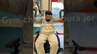 Journey to strength-#41 Gym workout | Aj gym ch lagya pura jor @Kambojvlogs12