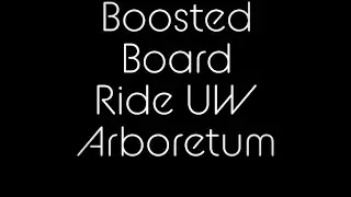 Boosted Board ride Madison WI 4