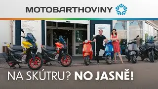 MOTOBARTHOVINY | Stylově po městě.. aneb skútry za hubičku