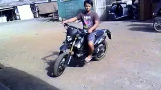 Road test with CPI Motard 200 named Motardo by Aljeo.mp4