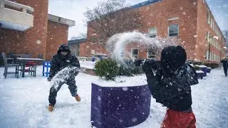 I TURNED HOWARD INTO A SNOW WARZONE...