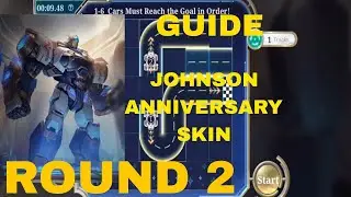 JOHNSON ANNIVERSARY SKIN GUIDE ROUND 2|MOBILE LEGENDS BANG BANG| #johnsontutorial #mlbb #mplph #mpl