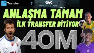 Anlaşma tamam ilk transfer bitiyor ! 40 m bombası ! #trabzonspor 