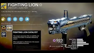 Desting 2 - Fighting Lion CATALYST