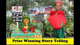 The Proud Rose Story | Prize winner | Story Narration Competition | Prabhav  | Narayana School
