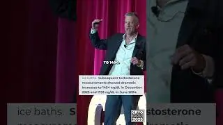 Cold Plunge vs TRT for Testosterone Therapy | Cryocon 2025 | Morozko Science