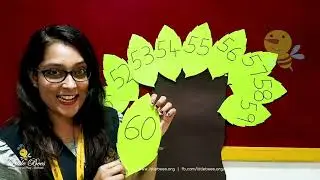 Numbers From 51  60 | Maths | Little Bees International Play School