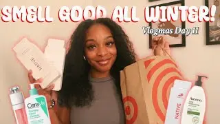 Target Hygiene Shopping Haul + Winter must haves (SMELL GOOD ALL DAY) | VLOGMAS DAY 11