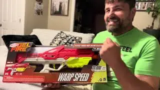 Nerf gel fire warp ￼speed(fastest shooting gel blaster)- pain test and FPS test- RC Cincy Extras 