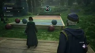How Slytherins play the Summoner's Court Mini Game in Hogwarts Legacy