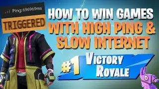 HOW TO WIN | Winning With High Ping (Fortnite Battle Royale)