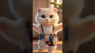 Dancing Cat in Overalls - Cuteness Overload! | Funny Animated Shorts