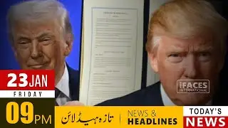 Today Headlines News, 9pm January 23, 2026, Hourly Updates, iFaces
