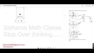 Introduction to Inverse trigonometric Functions