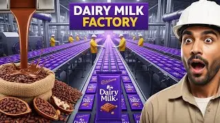 Inside Dairy Milk Chocolate Factory | How Chocolate Is Made in Mass Production