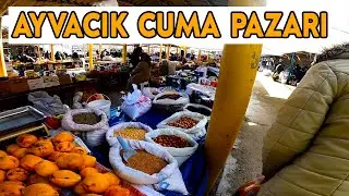 Ayvacık Cuma Pazarı - Ocak ayında Ayvacığın gerçek keyfi çıkar