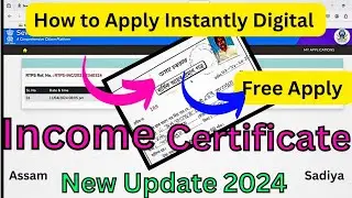 How to Apply online Income Certificate in 2024/ARTPS Portal New update 2024/Income Certificate Apply
