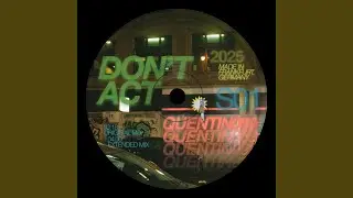don't act