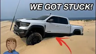BURIED MY BRAND NEW RAM TRX AT THE SAND DUNES.. *EMBARRASSING*