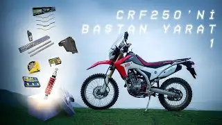 CRF 250L Modlar ve Upgradeler - Bölüm1 #crf250l