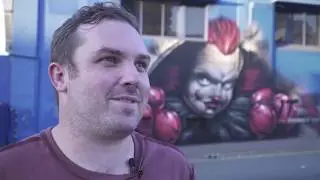 Sofles - IT's Showtime - Live Graffiti Mural