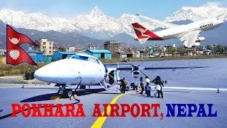 Up in the air, mountains all around, take off and fall in love with Nepal.