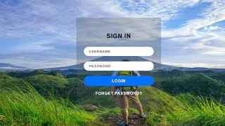 Awesome Full-Screen Form UI Design Using Only HTML & CSS - CodeWithTanmay