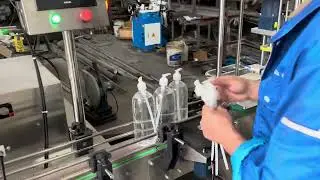 plastic bottle sorting piston filling cap screwing and collection turntable machines Ukraine
