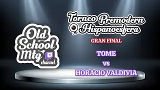 OLD SCHOOL MTG CHANNEL - HISPANOESFERA GRAN FINAL JUNIO - MONO BLACK ZOMBIE vs THE ROCK