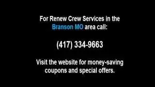 Wood Cleaning in Branson MO by Renew Crew
