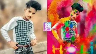 PicsArt Holi Special Photo Editing Tutorial | Holi Photo Editing 2022 | PicsArt Photo Editing 2022