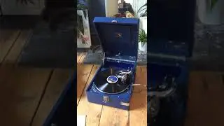 HMV 102 Blue with rare early autobrake.