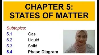 Matriculation Chemistry Lecture Subtopic 5.4 Semester 1 [Part 1]