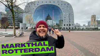 Visitando el mercado de Rotterdam (Markthal)