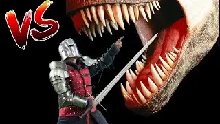 knights DESTROY dinosaurs, SCIENTIFIC PROOF!