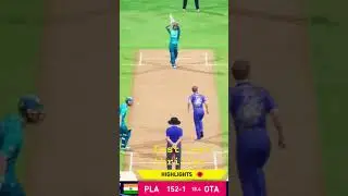 Last over thriller boundary and runout#dc25 #madeinindiagame #indiancricketgame #cricket#mobilegame