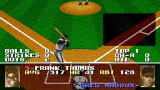 MLB CPU Game: White Sox vs. Braves (8/19/25) | Tecmo Super Baseball (SNES)