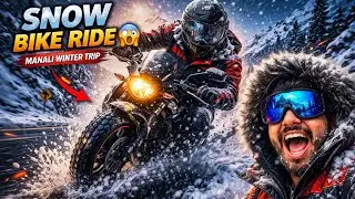 Manali Snowfall Full Snow Dec' 2021 | Atal Tunnel | Rohtang View Heavy Snow | Day 1