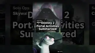 THIS ONE LIZARD MEME CAN SUMMARIZE DESTINY 2 PORTAL ACTIVITIES 
