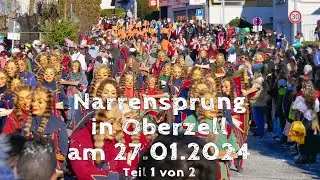Highlights vom Narrensprung Oberzell am 27.01.2024 - Teil 1 von 2