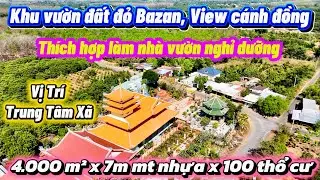 BỎ PHỐ VỀ VƯỜN! ĐẤT NGHỈ DƯỠNG MẶT TIỀN NHỰA 7M, NỞ HẬU 4 SÀO CÓ 100 THỔ CƯ – GIÁ CHƯA TỚI 1 TỶ