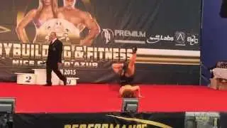 Videlina BOCHUKOVA Finale de FRANCE IFBB 2015 FITNESS, Nice