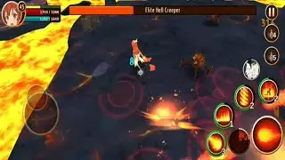Epic Conquest Eliminando A la Ara&ntilde;a Elite Hell Creeper ( Nivel 4-4 )