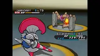 Pok&eacute;mon Black Version 2 - Elite Four Marshal (Rematch in Challenge Mode)