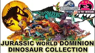 MY LEGO JURASSIC WORLD DOMINION DINOSAUR CUSTOM COLLECTION VIDEO -COLLECTION  VIDEO #2