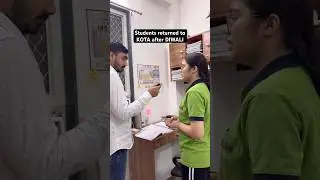 Students Returned to KOTA after Diwali✌️ | #kota #aspirants #hostel #coaching