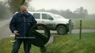 Kunststof roterend duikerschot